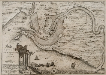 Cadis, son port, sa rade et ses environs. Paris, 1705. Fondo doceañista. Consorcio bicentenario 1812.
