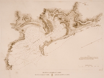 Plano de la Bahía de Cádiz, 1807. Fondo doceañista. Consorcio Bicentenario 1812.