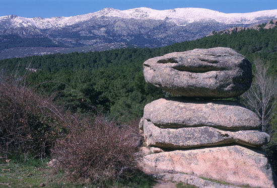 Parque Nacional Sierra de Guadarrama, Madrid. 
