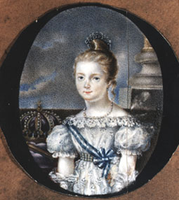  Isabel II, 1830-1904, siendo Princesa de Asturias.