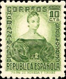 Sello Mariana Pineda, 1932