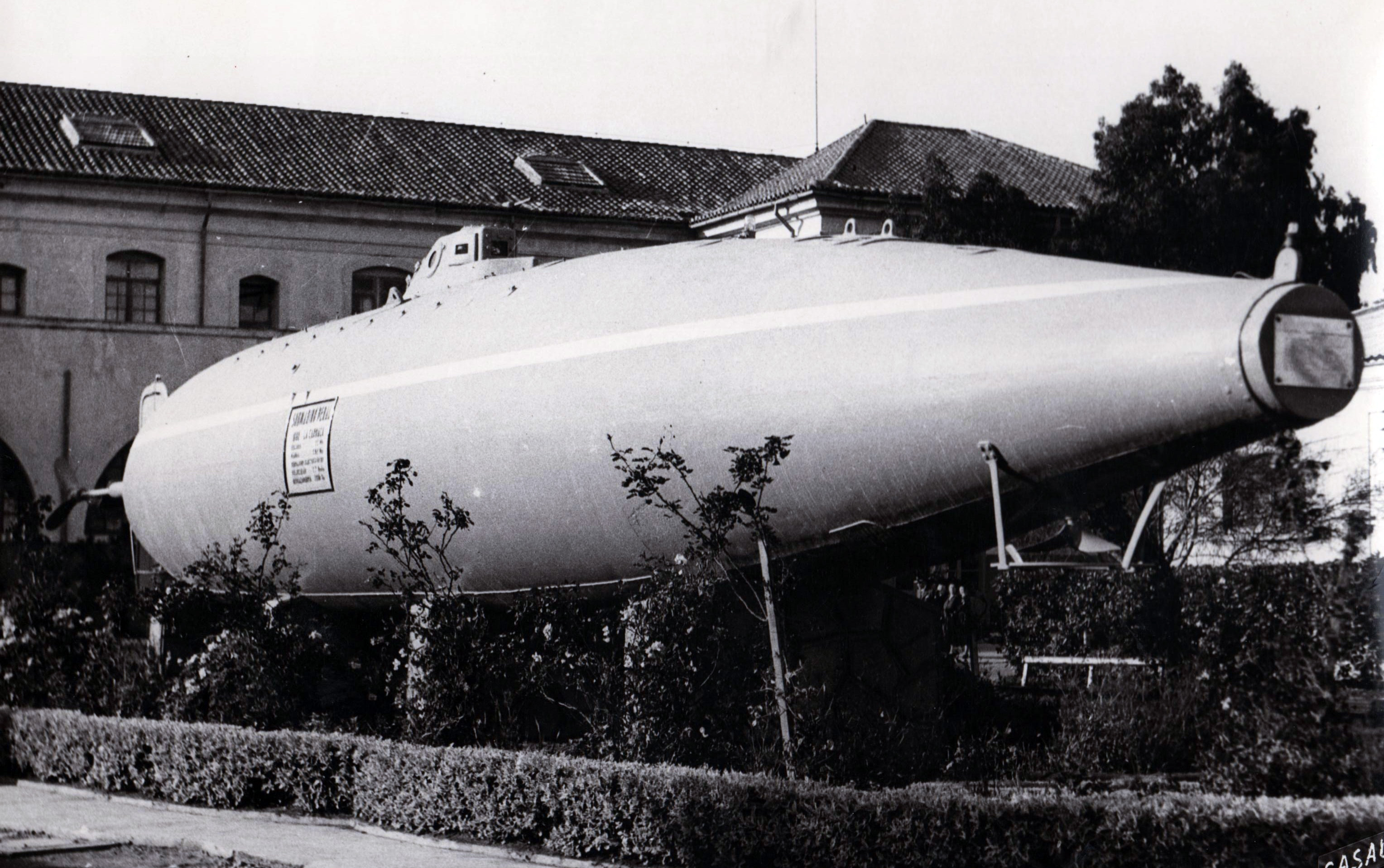 Imagen 5. Submarino, Archivo Naval de Cartagena