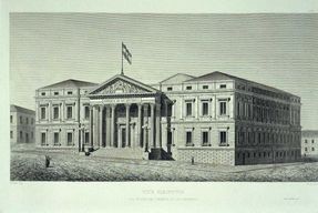 Palacio del Congreso de los Diputados, Madrid 1856