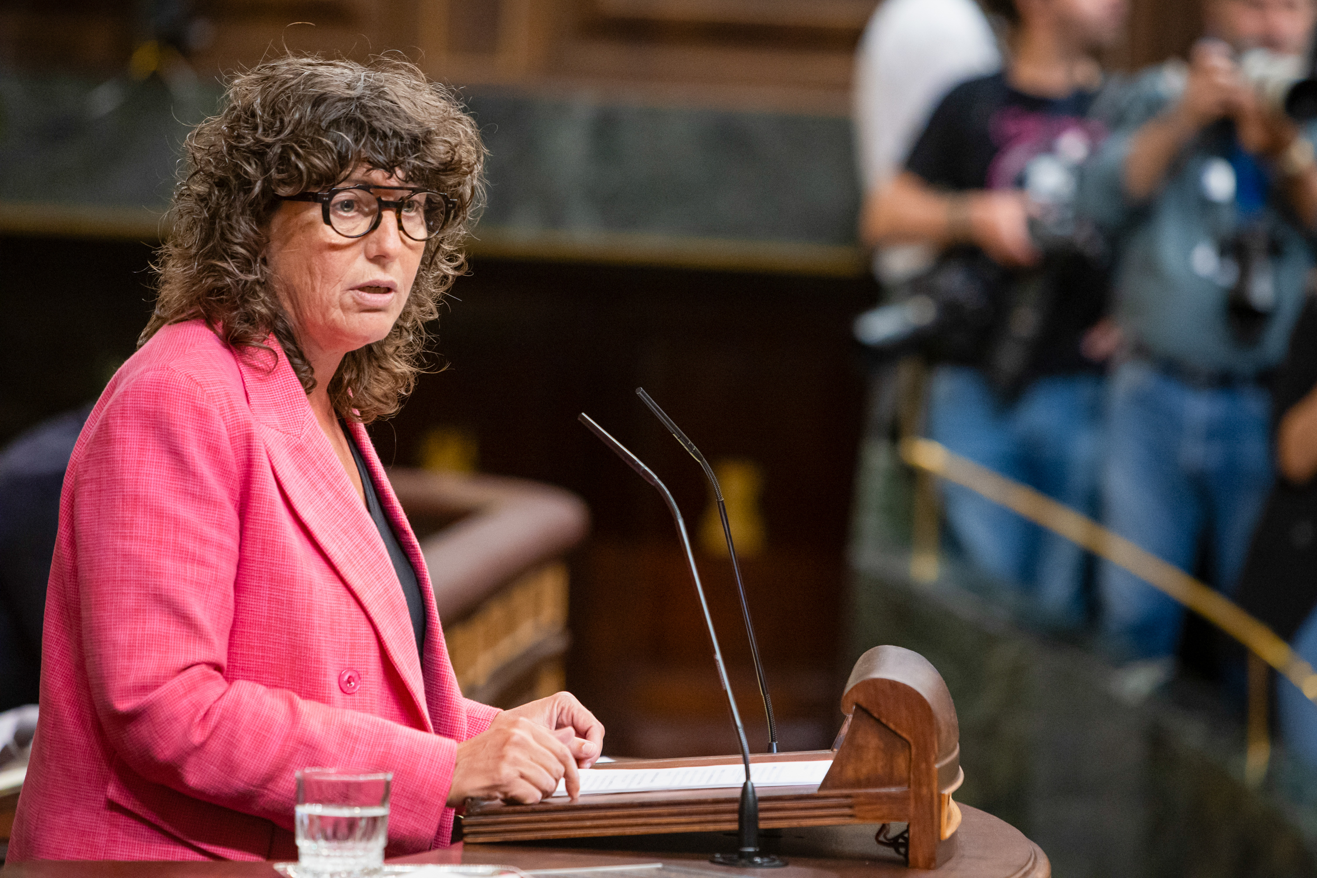 Teresa Jordà i Roura, diputada del Grupo Republicano, se posiciona en el debate de la Sesión de Investidura