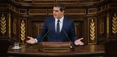 Albert Rivera interviene en nombre del Grupo Parlamentario Ciudadanos