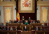 El candidato a la Presidencia del Gobierno, Mariano Rajoy interviene por segundo día en el debate de investidura.