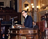 Intervención de Adolfo Suárez en representación del Grupo Parlamentario del CDS. 
