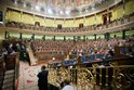 Vista del Salón de Sesiones durante la intervención del candidato a la Presidencia del Gobierno