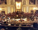 Vista general del hemiciclo en la sesión de constitución de la Cámara de la IV legislatura