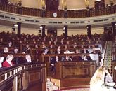 Vista general del hemiciclo en la constitución de la VIII legislatura