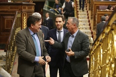Guitarte, de Teruel Existe, y Baldoví, de Compromís.
