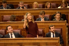 Álvarez de Toledo con el Reglamento de la Cámara.