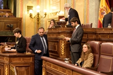 José Luis Ávalos, votando.