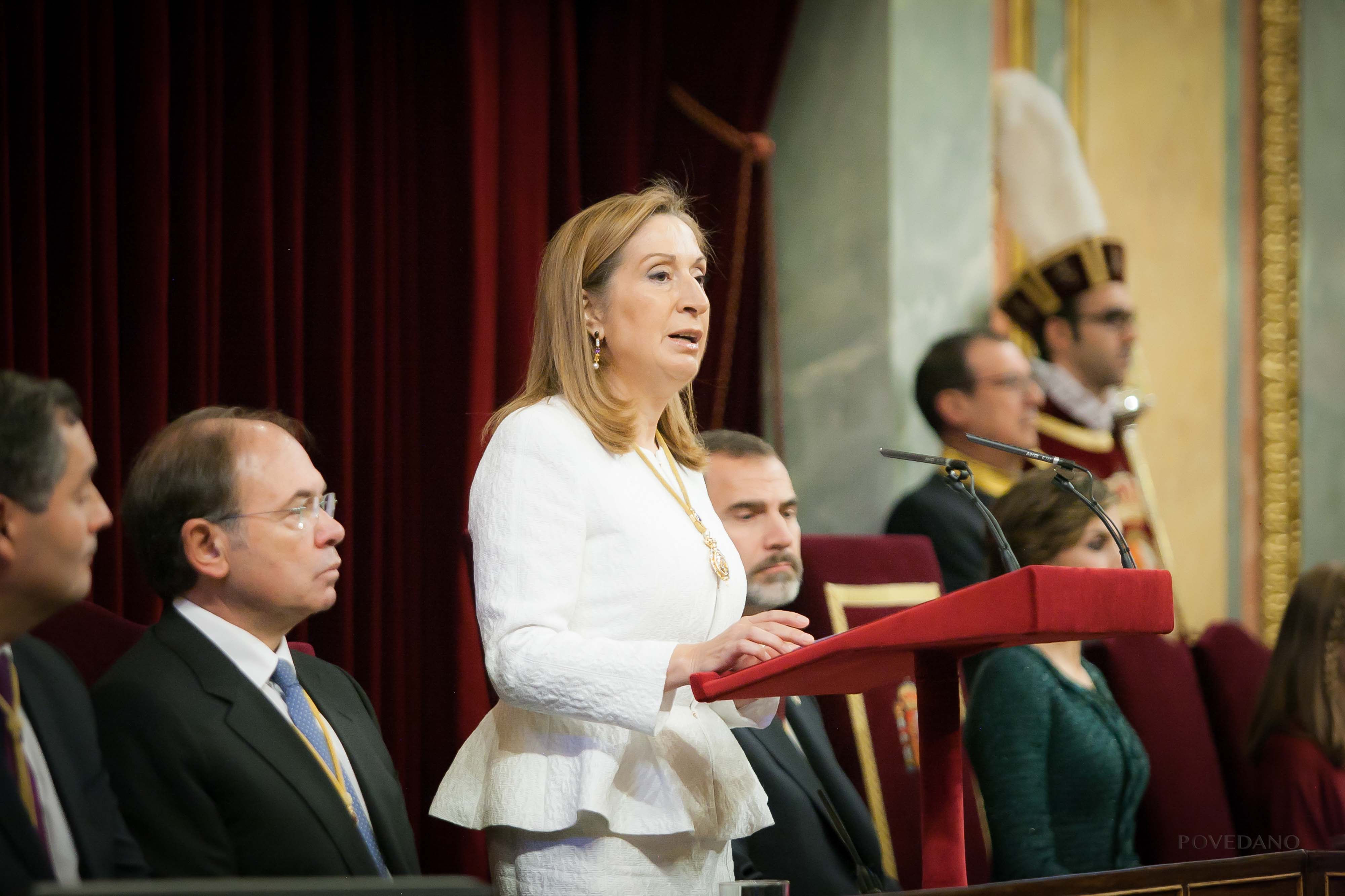 Discurso de la Señora Presidenta del Congreso de los Diputados Doña Ana Pastor Julián 