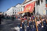 Desfile militar con motivo de la Sesión Solemne de apertura de la XIV Legislatura.