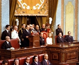 Discurso del Presidente de las Cortes Generales, Antonio  Hernández Gil en la sesión de apertura de la Legislatura Constituyente.