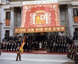 Desfile Militar tras la solemne sesión de apertura de la IV legislatura