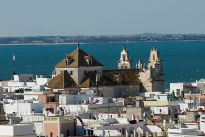 Vista de Cádiz. Fondo doceañista. Consorcio bicentenario 1812.