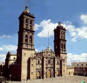 Catedral de Puebla de los Ángeles. México.