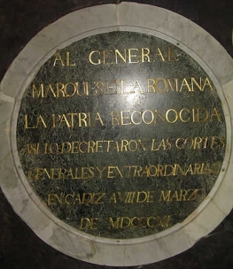 Mausoleo del Marqués de la Romana. Catedral de Palma de Mallorca.