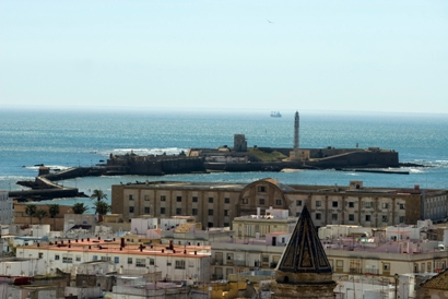 Vista de Cádiz. Fondo doceañista. Consorcio bicentenario 1812.
