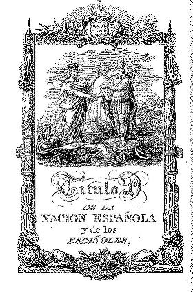 Constitución política de la monarquía española promulgada en Cádiz a 19 de marzo de 1812, grabada y dedicada a las Cortes por Jose María Santiago. 1822