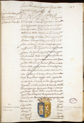Mérida de Yucatán. Archivo General de Indias.