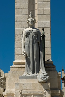 Monumento a la Constitución de 1812. Plaza de España. Cádiz, 1912-1929.