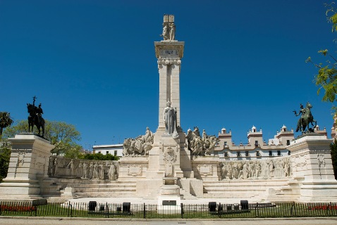 Monumento a la Constitución de 1812. Plaza de España. Cádiz, 1912-1929.