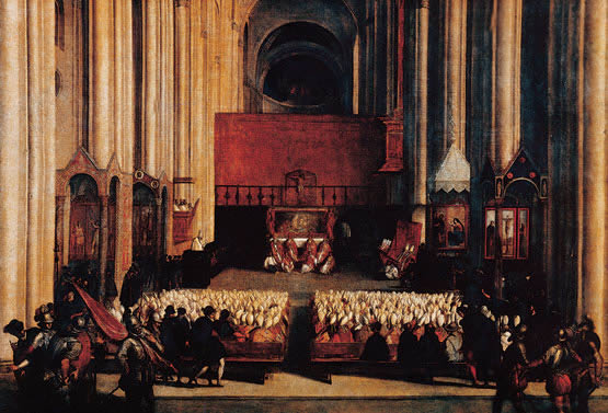  Concilio de Trento. Tiziano 