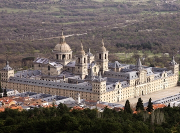  Monasterio de El Escorial, Madrid.