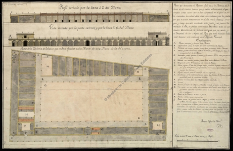 Factoría de tabacos de la Habana, 1772. Archivo General de Simancas.