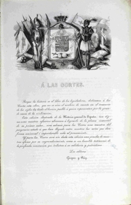Ilustración de Historia general de España, de Juan de Mariana