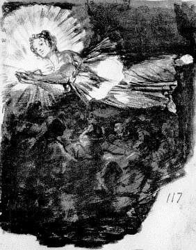  LUX EX TENEBRIS. Alegoría de la Constitución. Goya.