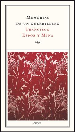 Portada del libro Memorias de un guerrillero, de D. Francisco Espoz y Mina