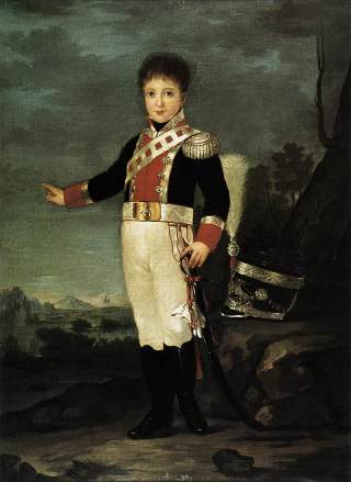 Sebastián Gabriel de Borbón y Braganza, 1811-1875. Goya.