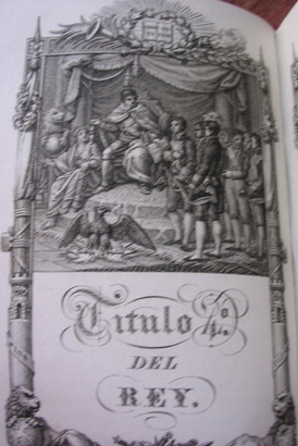 Constitución política de la monarquía española promulgada en Cádiz a 19 de marzo de 1812, grabada y dedicada a las Cortes por Jose María Santiago. 1822