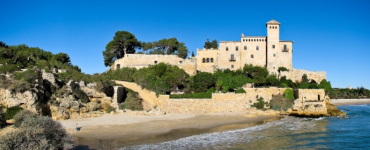 Castillo de Tamarit, Altafulla, Tarragona.