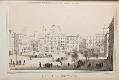 Plaza de la Constitución. Cádiz. Fundación Joly. 