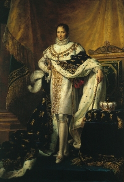 José I, rey de España. François Gérard.