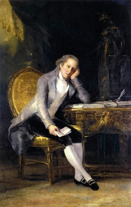 Gaspar Melchor de Jovellanos. 1744-1811. Francisco de Goya.
