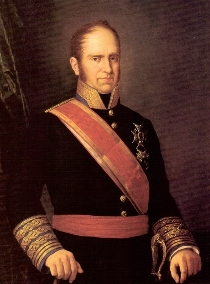 Joaquín Blake, teniente general, primer Regente elegido por las Cortes el 26 de octubre de 1810. Fondo Doceañista. Consorcio Bicentenario 1812.