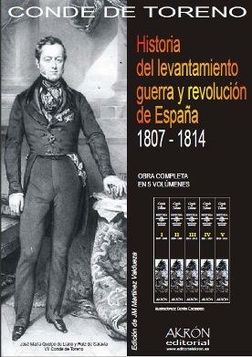 Portada libro “Historia del levantamiento…”.