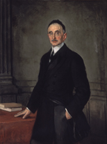 Retrato de D. Melquiades Álvarez, 1923, por Nicanor Piñole Fotografía  extraída del libro “El Patrimonio Histórico  Artístico del Congreso de los Diputados”, pág. 127.