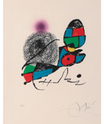 Pintura, por Joan Miró (1978). Fotografía extraída del libro “El Patrimonio Histórico Artístico del Congreso de los Diputados”, pág. 215.