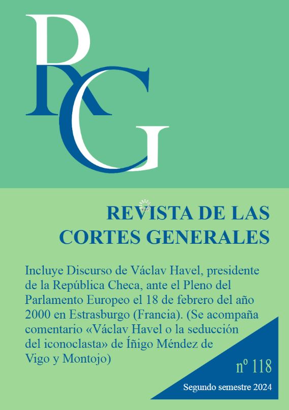 Revista de las Cortes Generales Nº 118 Segundo Semestre 2024