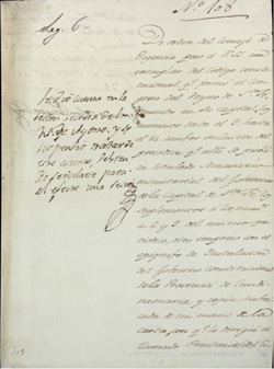 Folleto titulado Constitución de Cundinamarca (Código Constitucional formado por el Congreso De Santa Fe) (ACD P-01-000006-0108)