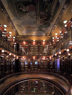 Vista interior de la Biblioteca. Fuente: Congreso de los Diputados