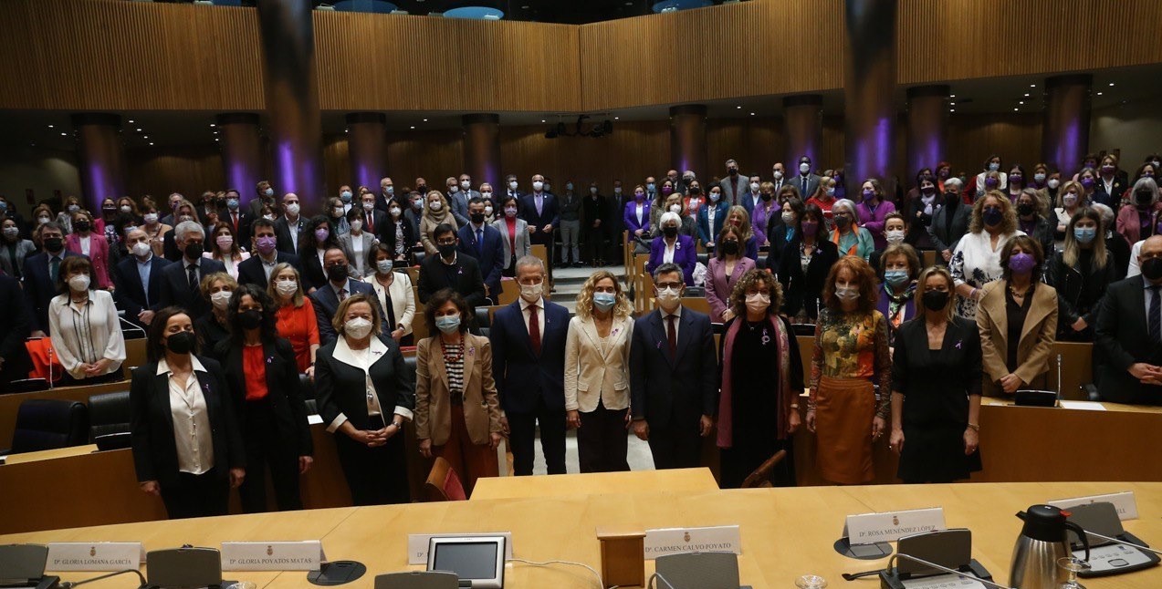 Acto del Congreso de los Diputados y del Senado con motivo del Día Internacional de la Mujer