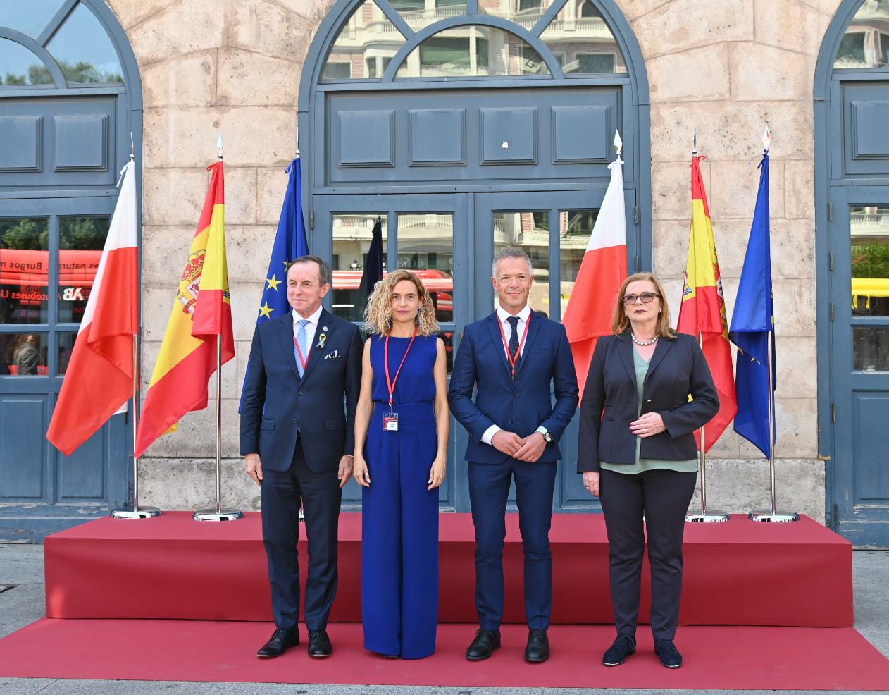 Inauguración del VIII Foro parlamentario Hispano-Polaco, en Burgos